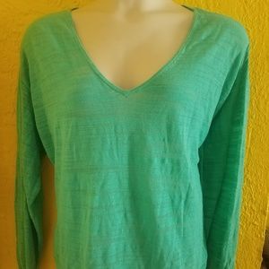 LANE BRYANT Sea Foam Green SWEATER 1X 18 20